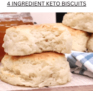 4 Ingredient Keto Biscuits