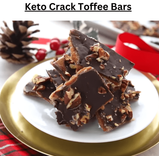 Keto Crack Toffee Bars