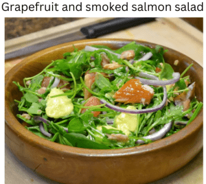 Grapefruit And Smoked Salmon Salad