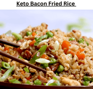 Keto Bacon Fried Rice