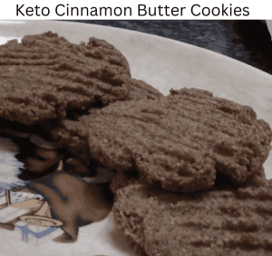 Keto Cinnamon Butter Cookies