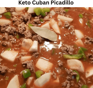 Keto Cuban Picadillo