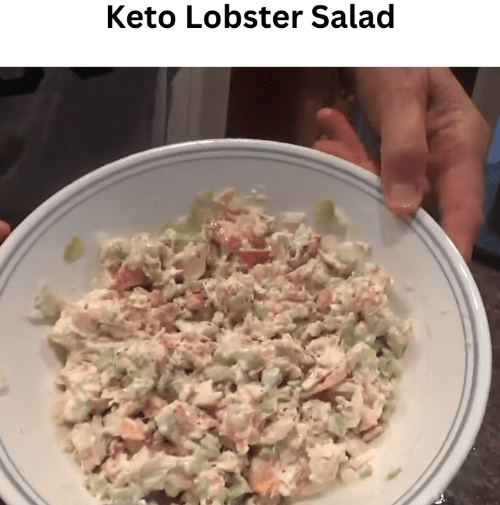 Keto Lobster Salad