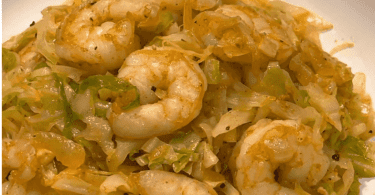 Keto Prawn And Cabbage Noodle