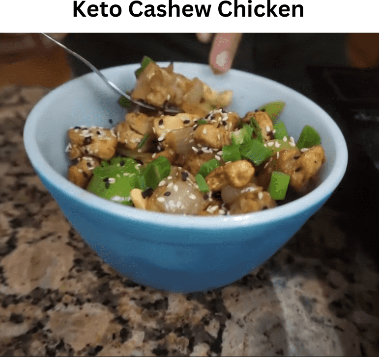 Keto Cashew Chicken