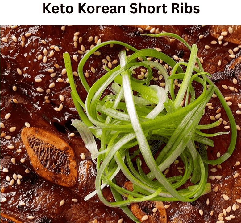 Keto Korean Short Ribs