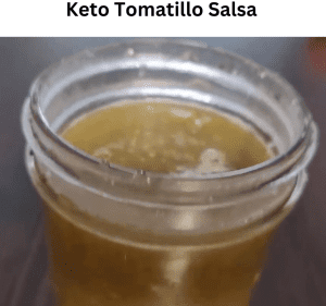 Keto Tomatillo Salsa