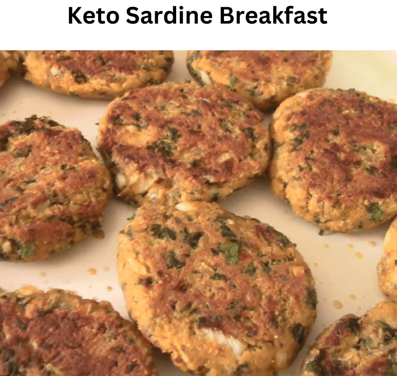 Keto Sardine Breakfast