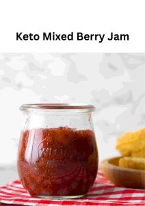 Keto Mixed Berry Jam