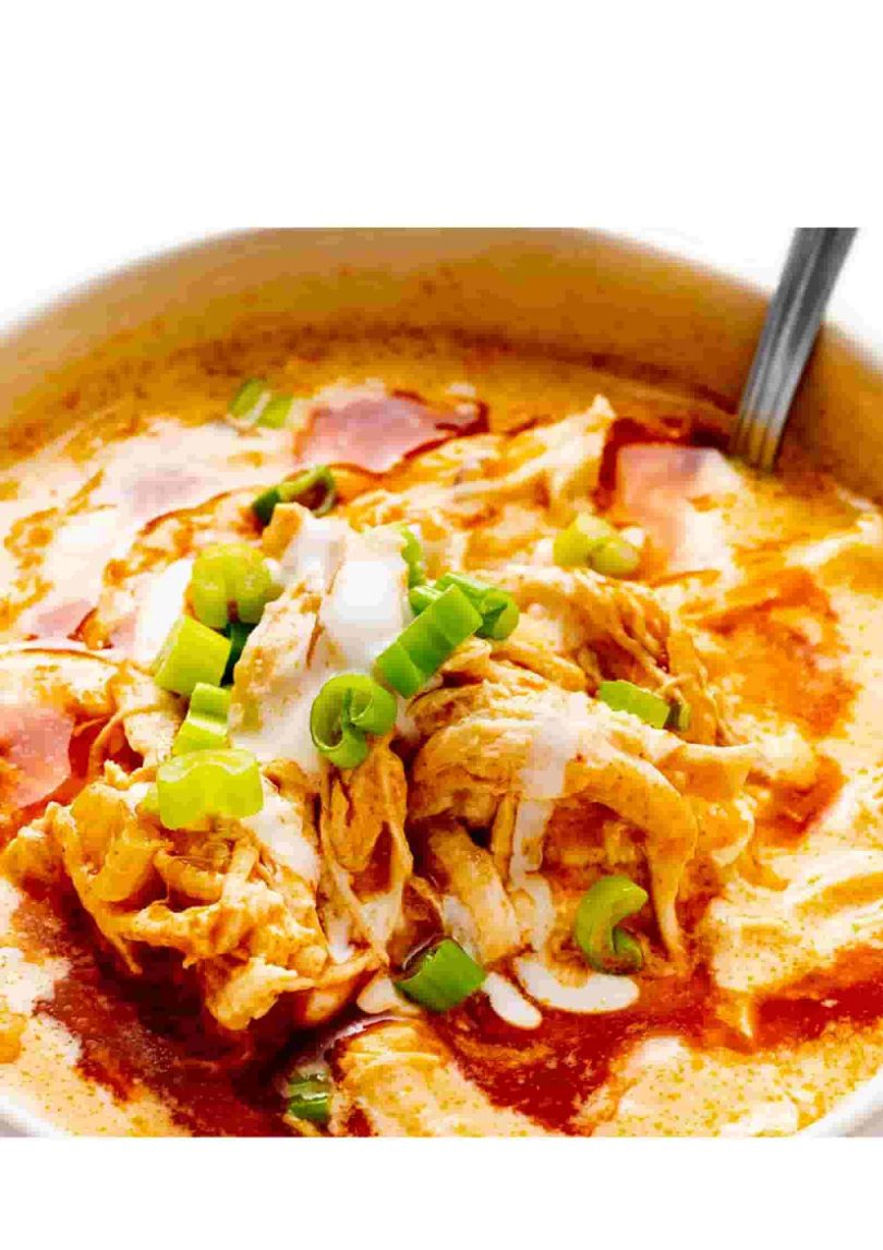 Keto Buffalo Chicken Soup