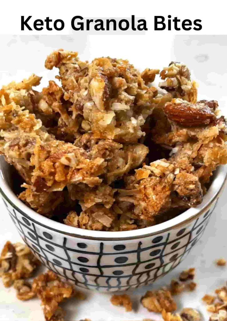 Keto Granola Bites