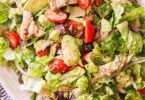 Keto Mediterranean Chicken Salad