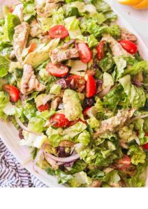 Keto Mediterranean Chicken Salad