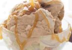 Keto-salted caramel ice cream