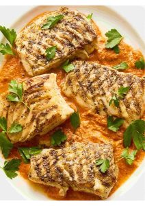 Keto Grilled Cod